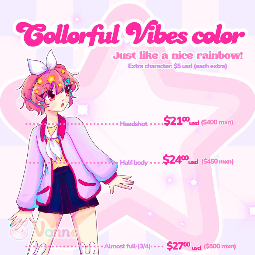 Collorful vibes color